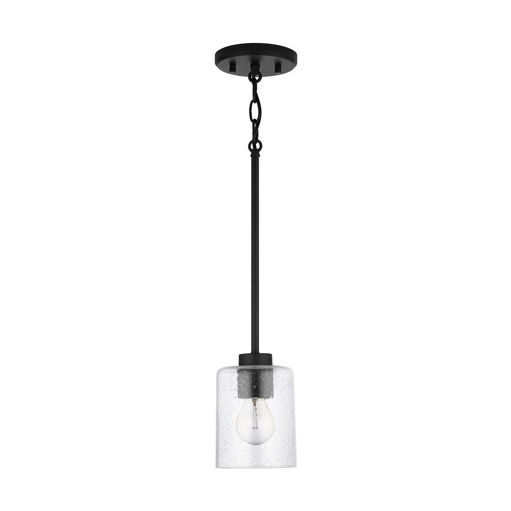 Capital Greyson Pendant Matte Black