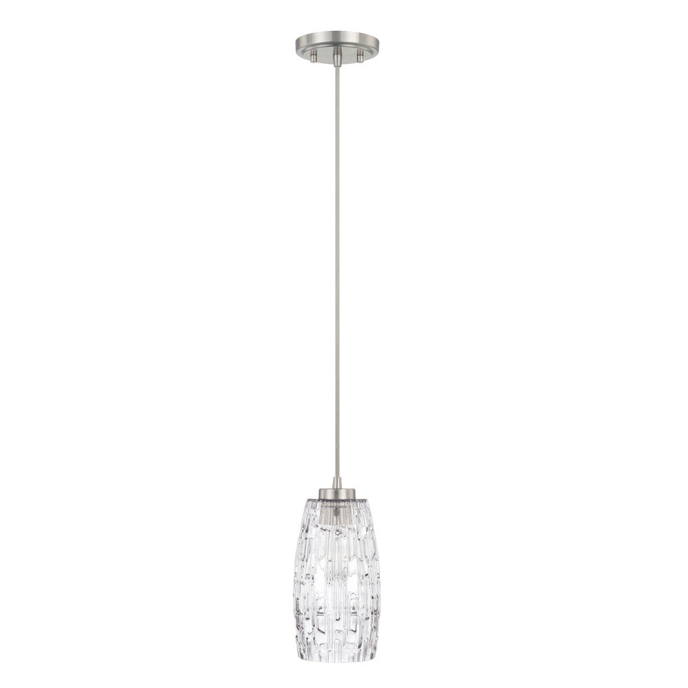 Capital Casper Pendant Brushed Nickel