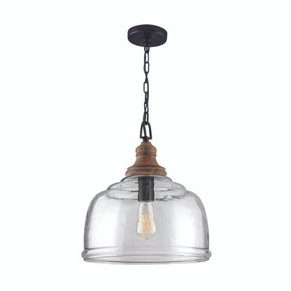 Capital Julian Pendant Grey Wash and Iron Silk
