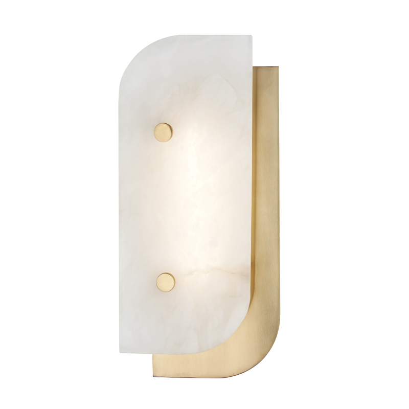 Hudson Valley Yin & Yang Wall Sconce Antique Brass