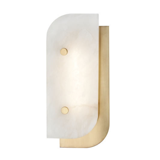 Hudson Valley Yin & Yang Wall Sconce Antique Brass