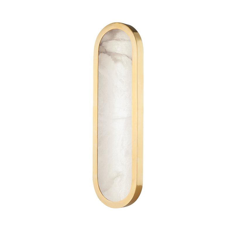 Hudson Valley Manhasset Wall Sconce Aged Brass