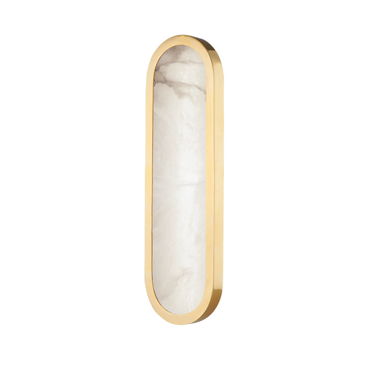 Hudson Valley Manhasset Wall Sconce Aged Brass