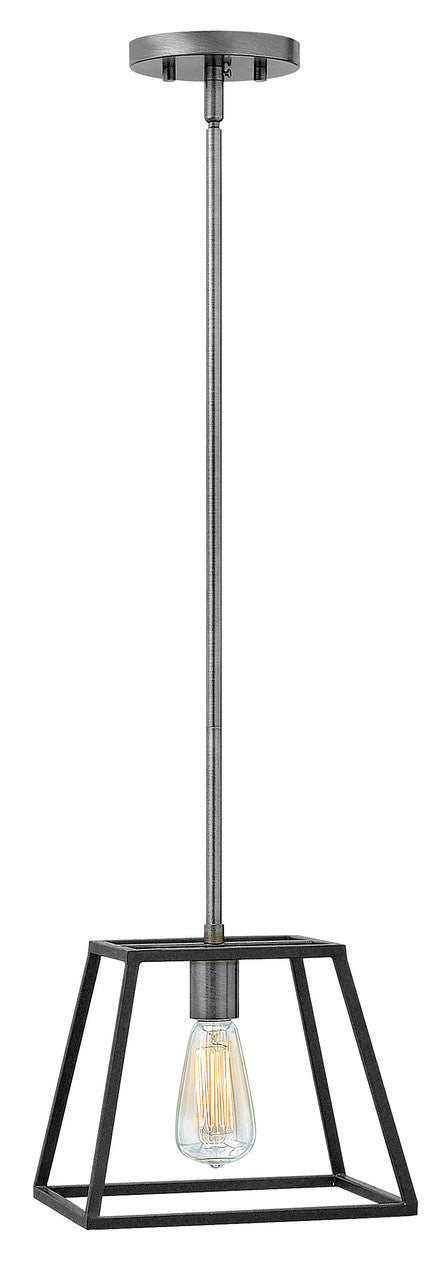 Hinkley Fulton Mini-Pendant Aged Zinc
