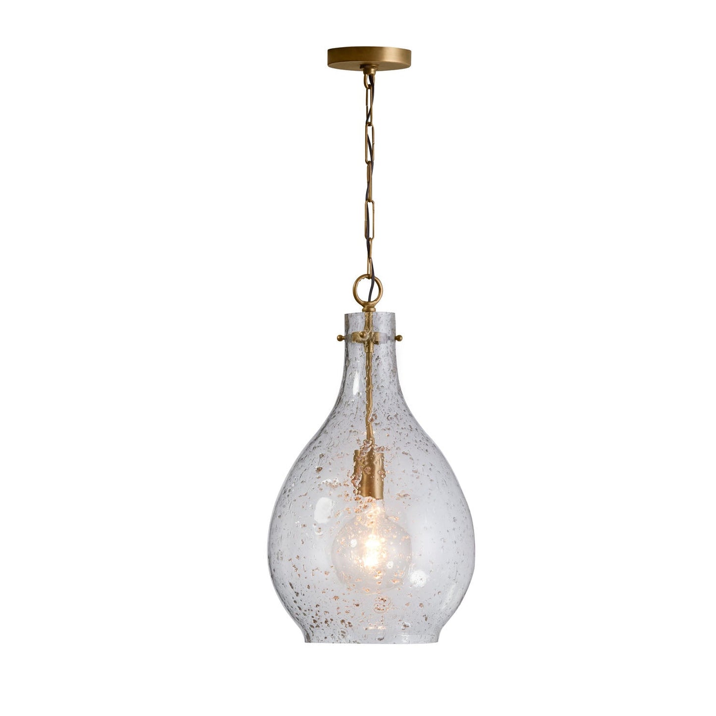 Rabun Pendant - Patinated Brass