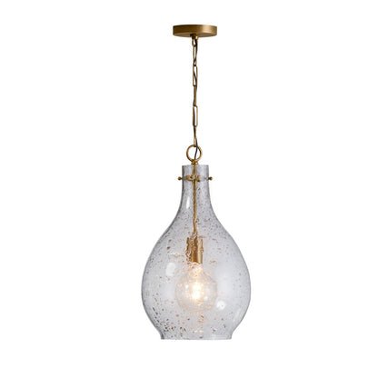 Rabun Pendant - Patinated Brass
