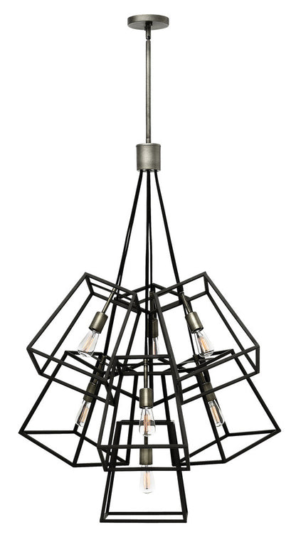 Hinkley Fulton Pendant Aged Zinc