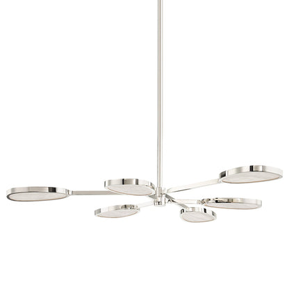 Corbett Patras Chandelier Burnished Nickel