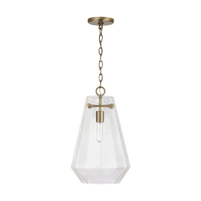 Capital Lee Pendant Aged Brass
