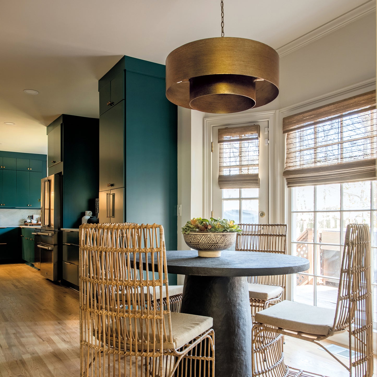 Capital Jude 9-Light Pendant in Mystic Luster