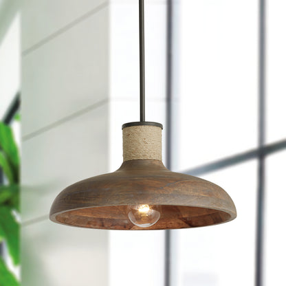Jacob Cloche Wood Pendant