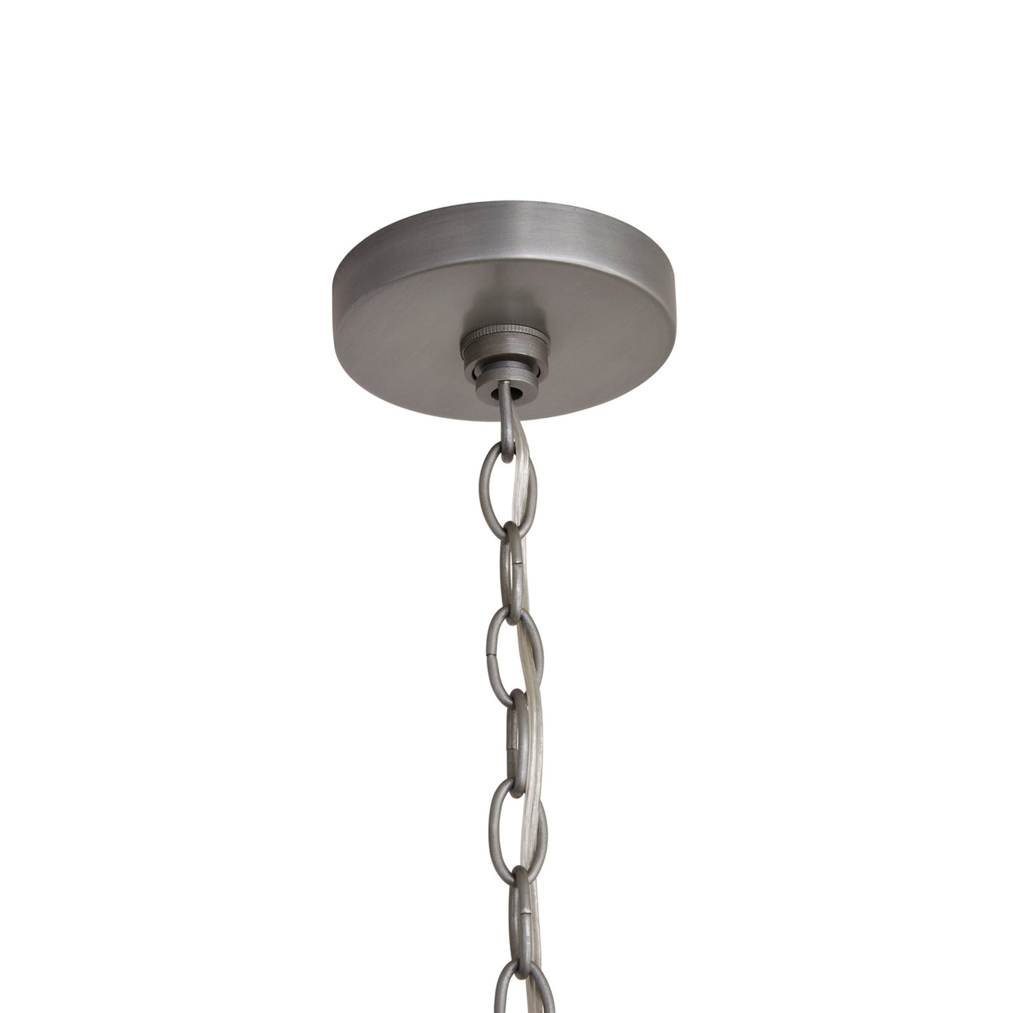Capital Rainey 6-Light Pendant in Grey Wash and Antique Nickel