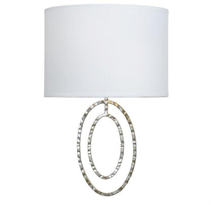 Crystorama Layla Wall Sconce Antique Silver