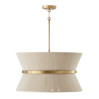 Cecilia 8-Light Pendant - Natural Rope