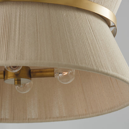 Cecilia 8-Light Pendant - Natural Rope