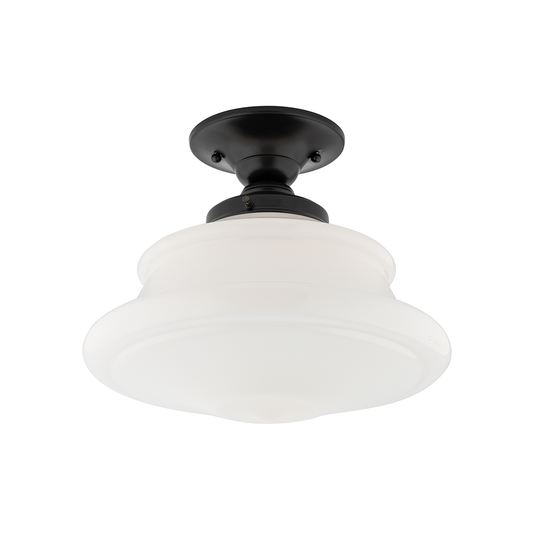 Hudson Valley Petersburg Semi-Flush Mount Old Bronze