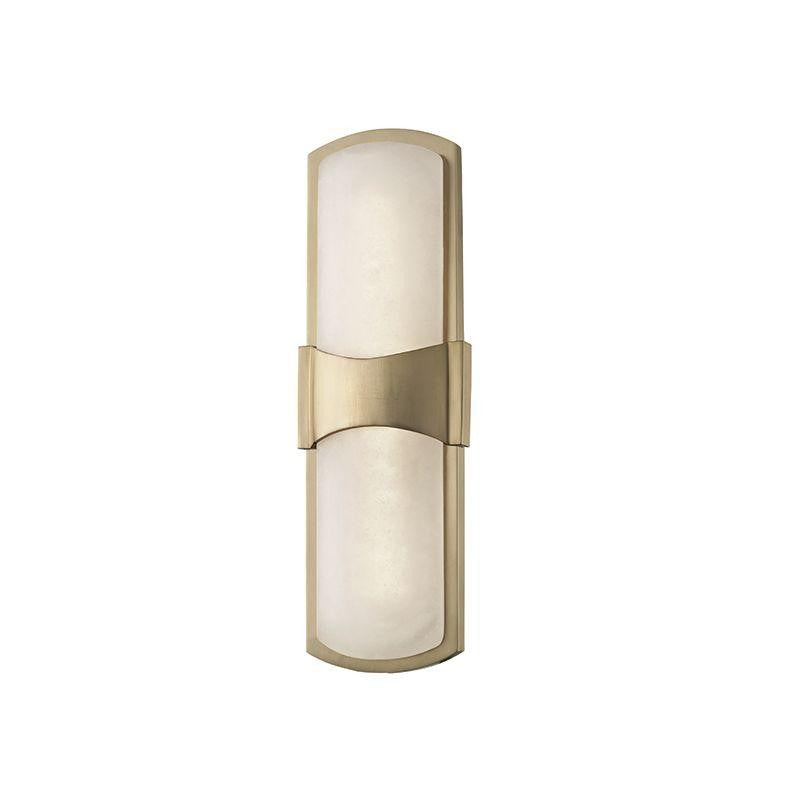 Hudson Valley Valencia Wall Sconce Aged Brass