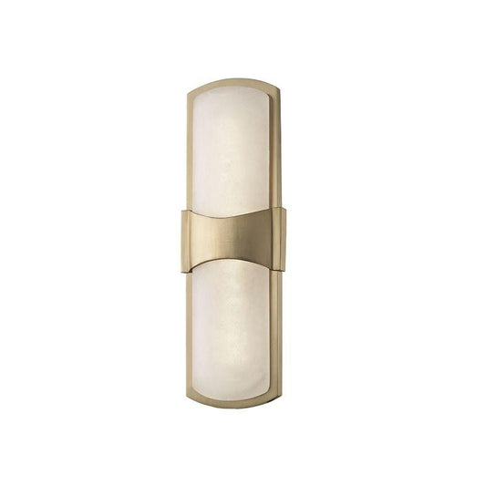 Hudson Valley Valencia Wall Sconce Aged Brass