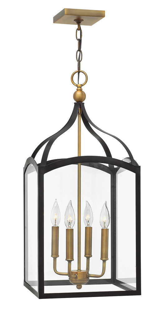 Hinkley Clarendon Medium Open Frame Pendant Bronze, Steel
