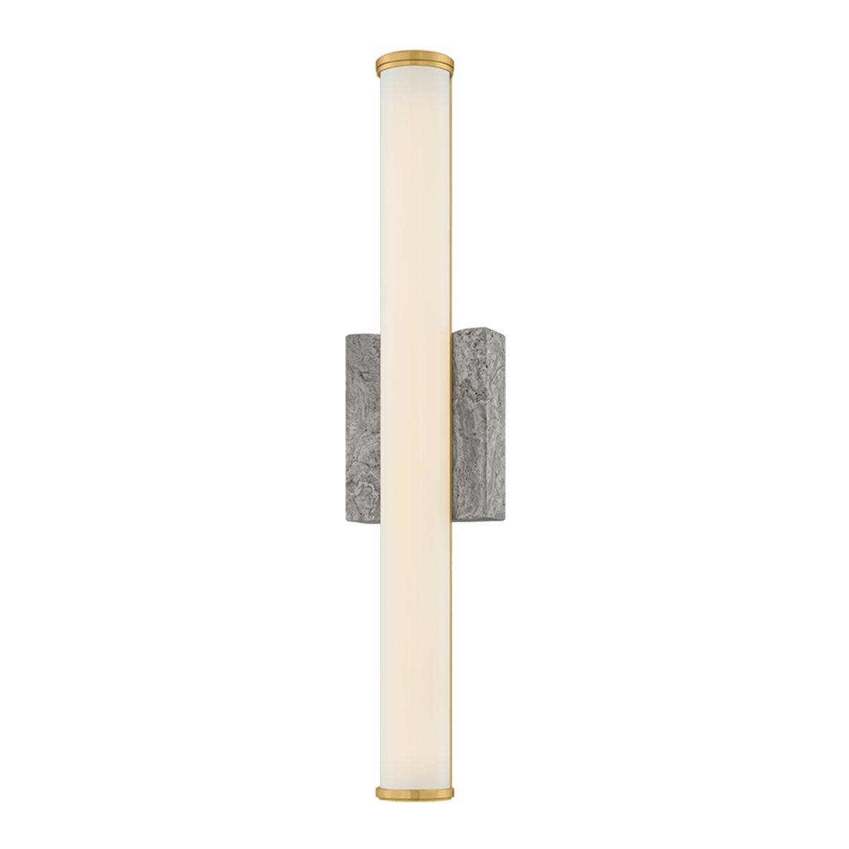 Hudson Valley Stony Point Wall Sconce Aged Brass