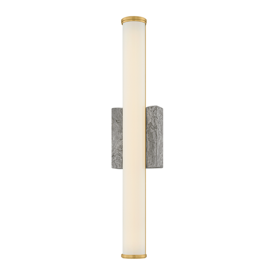 Hudson Valley Stony Point Wall Sconce Aged Brass