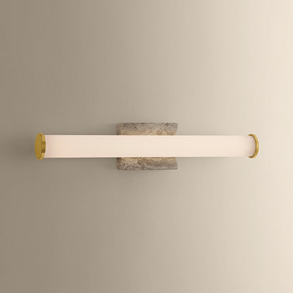 Hudson Valley Stony Point Wall Sconce Aged Brass detail view 4