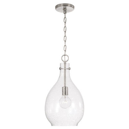 Capital Brentwood 1-Light Pendant - Brushed Nickel