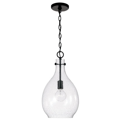 Capital Brentwood 1-Light Pendant - Matte Black