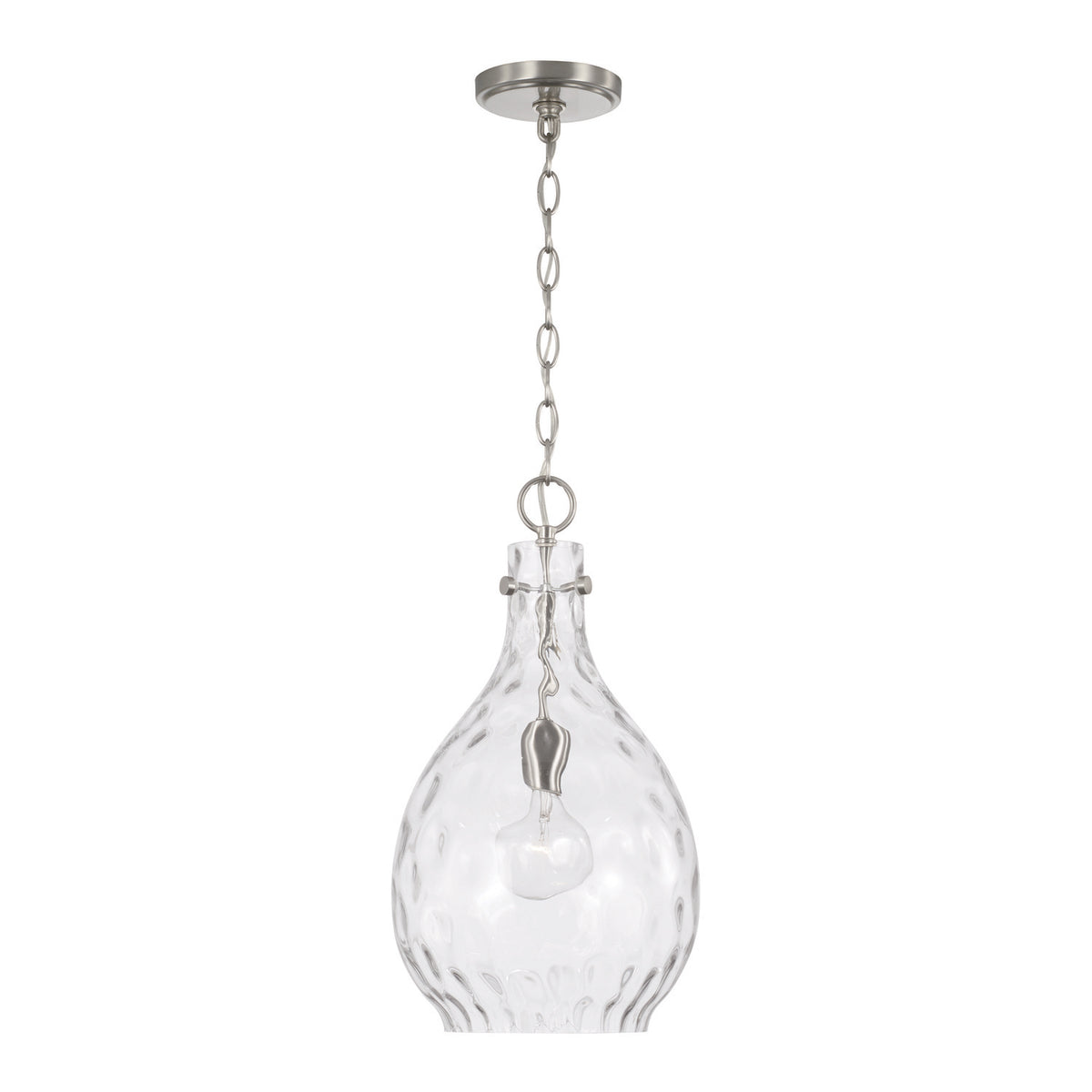 Capital Brentwood 1-Light Pendant - Brushed Nickel