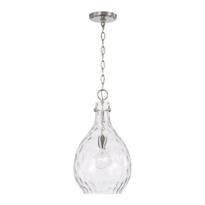 Capital Brentwood 1-Light Pendant - Brushed Nickel