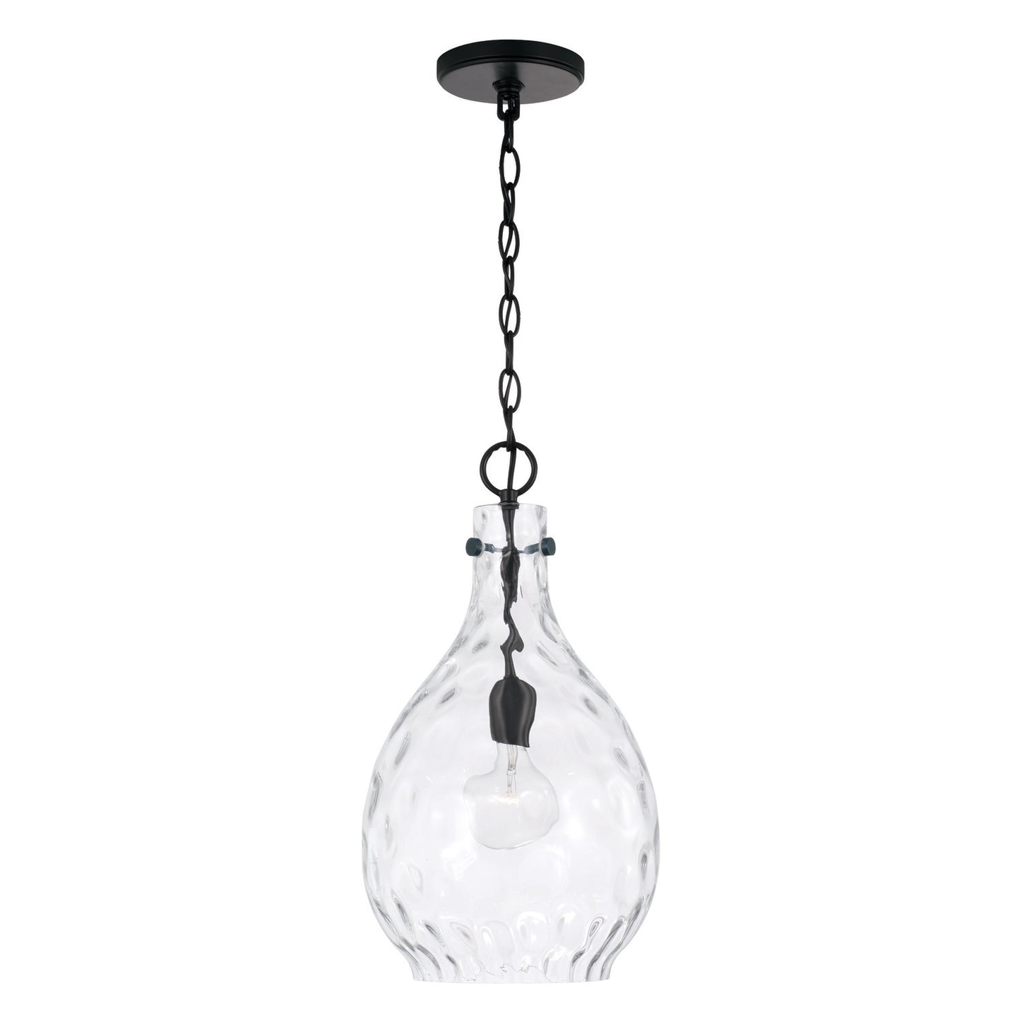 Capital Brentwood 1-Light Pendant - Matte Black