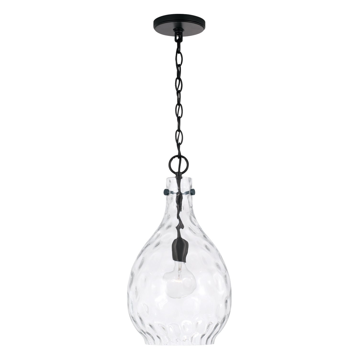 Capital Brentwood 1-Light Pendant - Matte Black