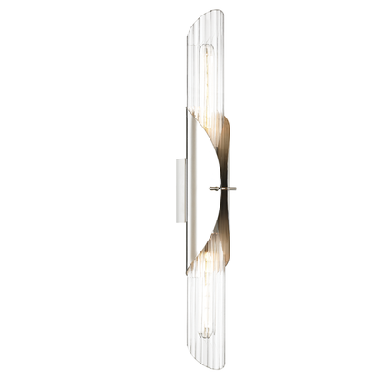 Hudson Valley Lefferts Wall Sconce Polished Nickel