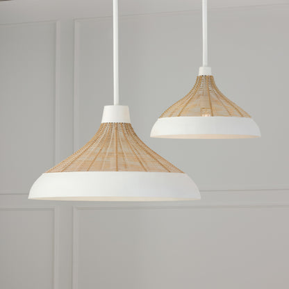 Capital Kali Large Pendant in Matte White