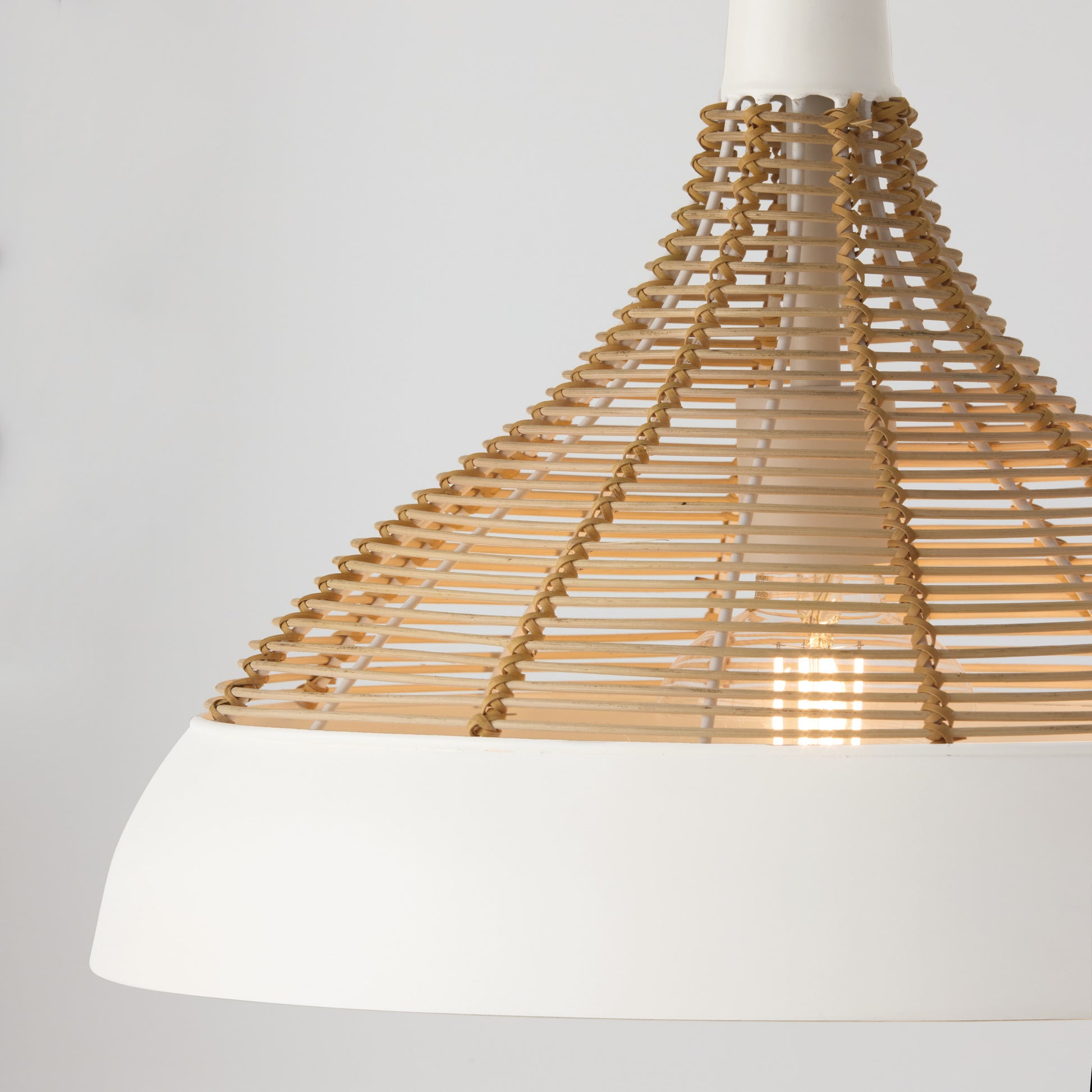 Capital Kali Medium Pendant in Matte White