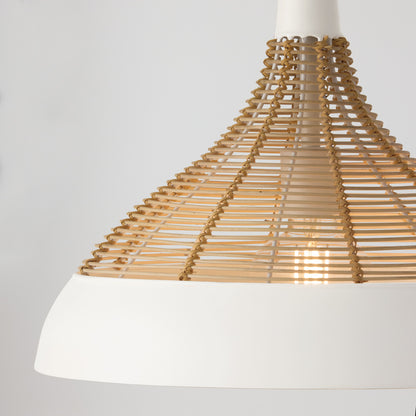 Capital Kali Medium Pendant in Matte White