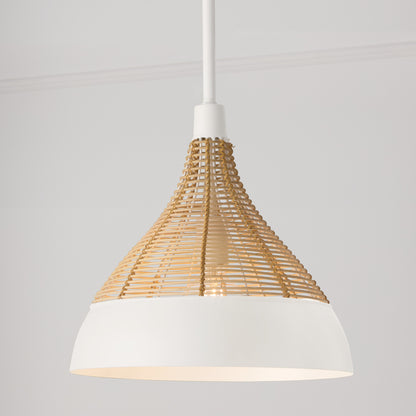 Capital Kali Medium Pendant in Matte White
