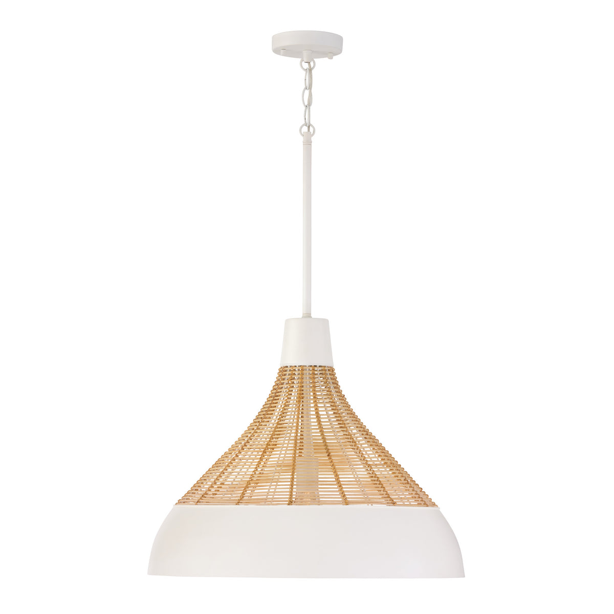 Capital Kali Large Pendant in Matte White