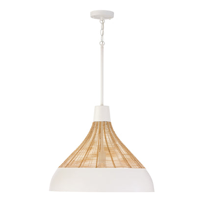 Capital Kali Large Pendant in Matte White
