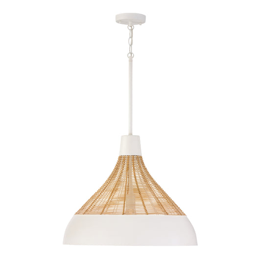 Capital Kali Large Pendant in Matte White