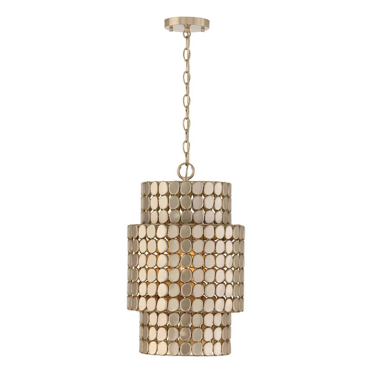 Capital Eliana Small Pendant - Champagne Brass