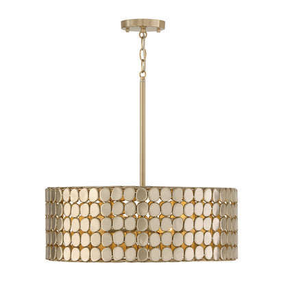 Capital Eliana Medium Pendant - Champagne Brass