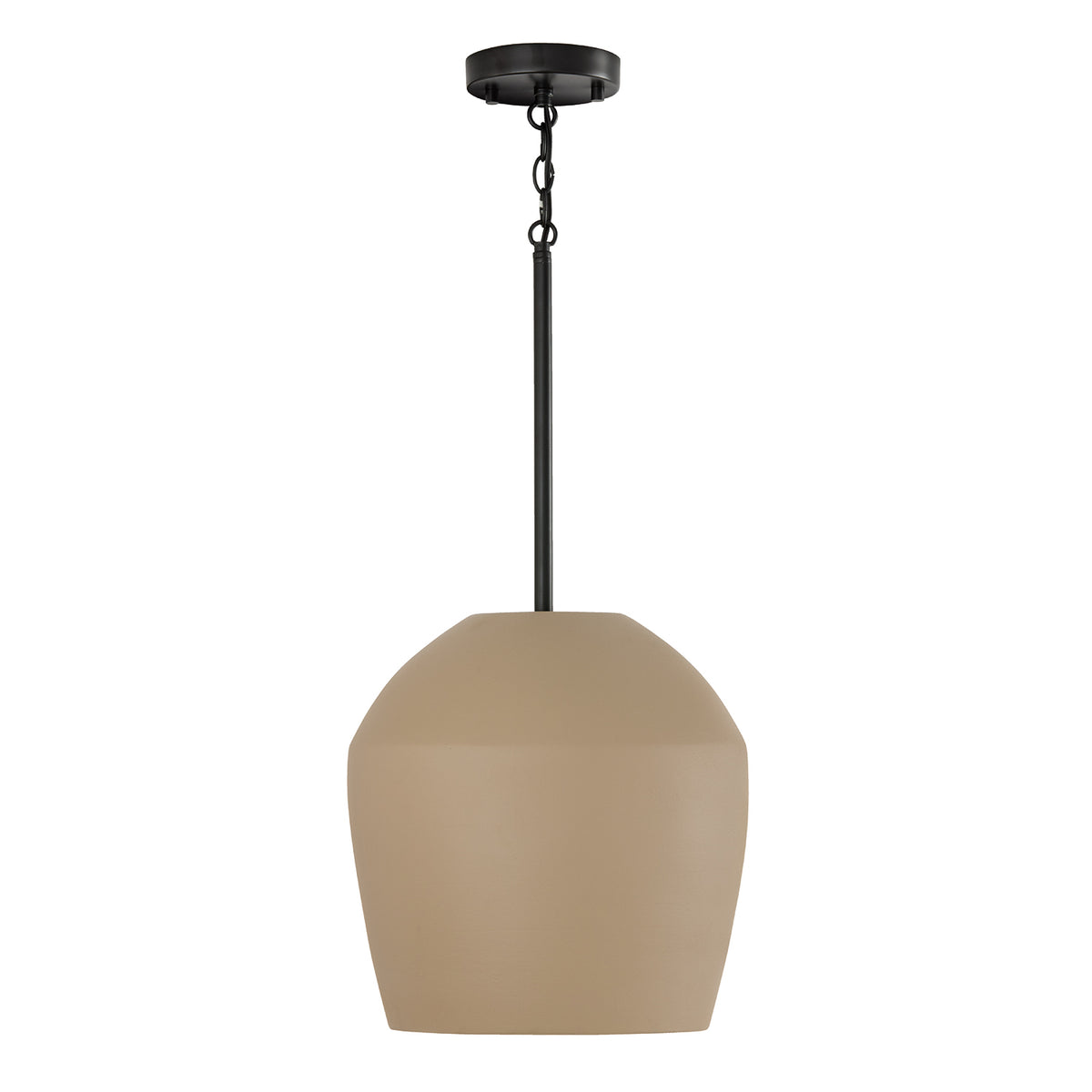 Capital Della Medium Pendant - Terracotta Sand