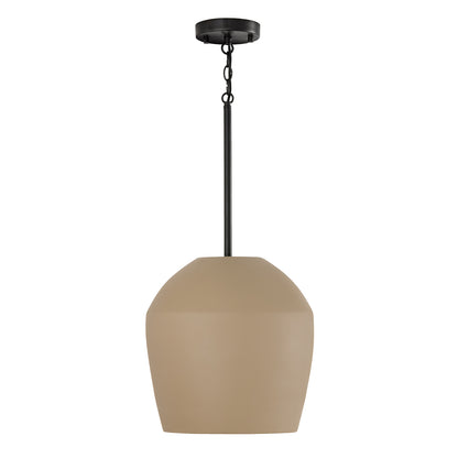 Capital Della Medium Pendant - Terracotta Sand