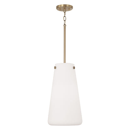 Capital Averitt Pendant - Aged Brass