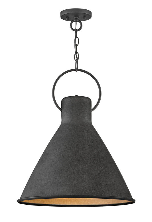 Hinkley Winnie Pendant Aged Zinc