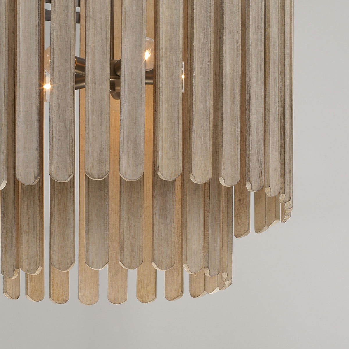 Capital Jada Medium Pendant in Dark Brass