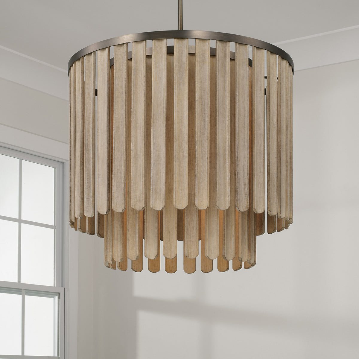 Capital Jada Medium Pendant in Dark Brass