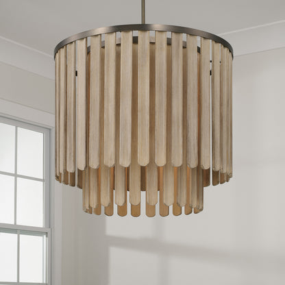 Capital Jada Medium Pendant in Dark Brass