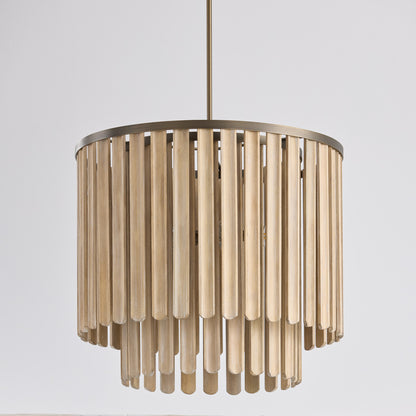 Capital Jada Medium Pendant in Dark Brass